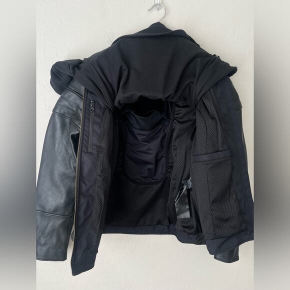 Harley Davidson 3 in 1 leather motorcycle jacket large NWT women's - Picture 11 of 14